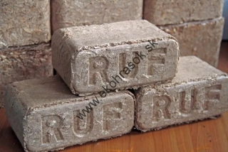 Drevené brikety RUF (paleta 0,96 tona)